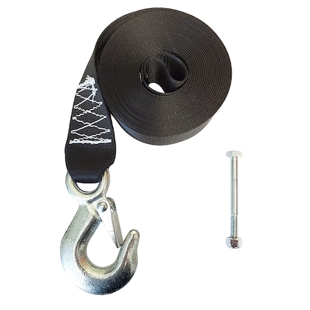 Ws16 Replacement Winch Strap 16'